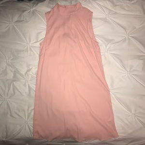 Baby Pink Midi Dress